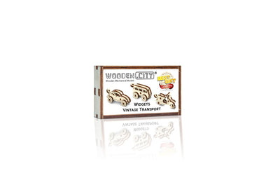 WOODEN.CITY – Widgets Vintage Transport | 3D Holzpuzzle - Lama Welt