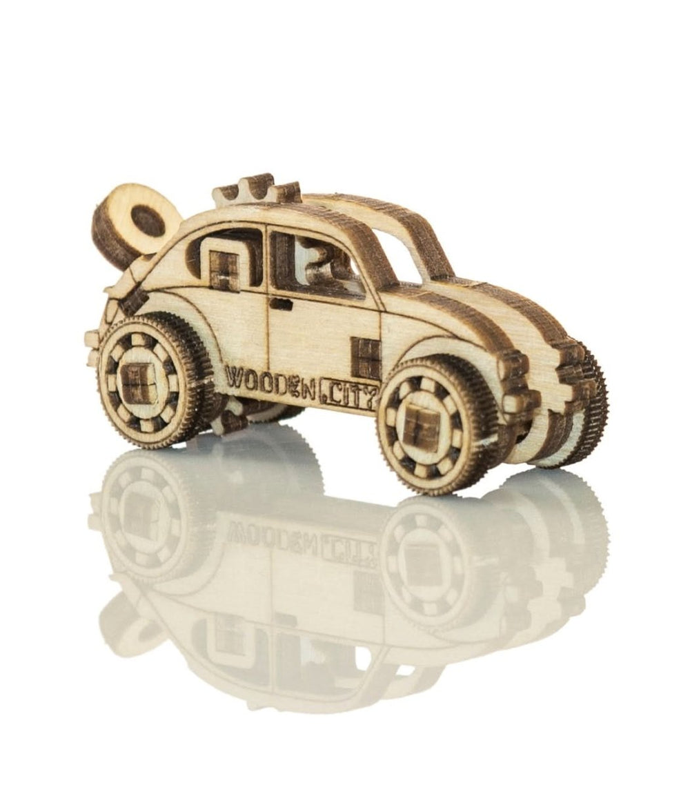 WOODEN.CITY – Widgets Vintage Transport | 3D Holzpuzzle - Lama Welt