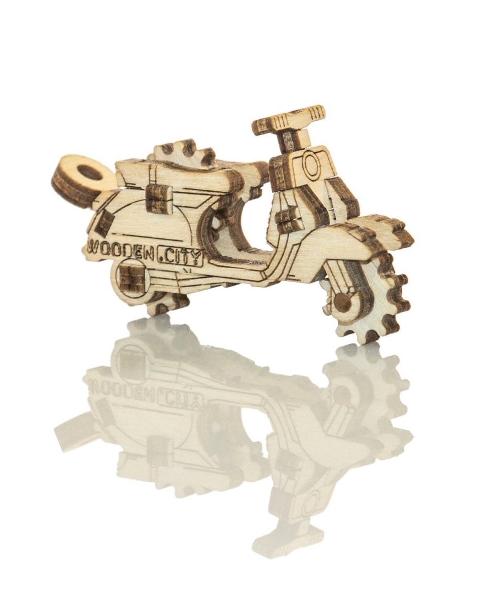 WOODEN.CITY – Widgets Vintage Transport | 3D Holzpuzzle - Lama Welt