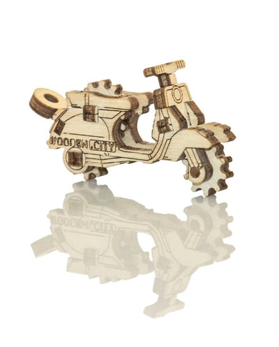 WOODEN.CITY – Widgets Vintage Transport | 3D Holzpuzzle - Lama Welt