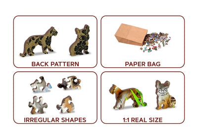 WOODEN.CITY – Willkommen In Afrika | 3D Holzpuzzle - Lama Welt