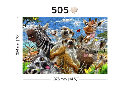 WOODEN.CITY – Willkommen In Afrika | 3D Holzpuzzle - Lama Welt