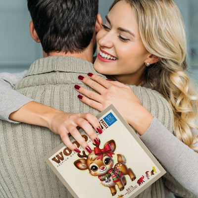 WOODEN.CITY – Winterwaldfreund | 3D Holzpuzzle - Lama Welt